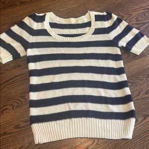 Anthropologie Pins and Needles Rugby Stripe Sweater